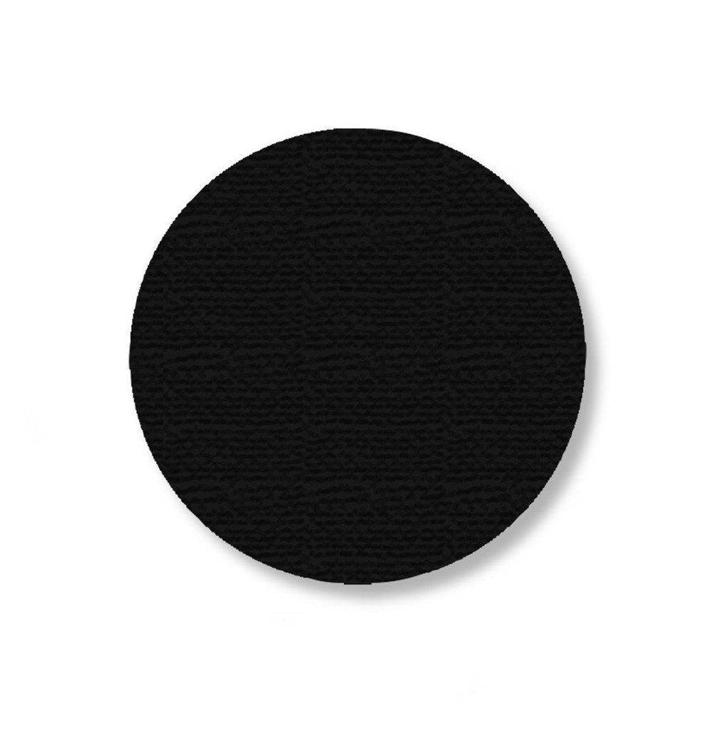 3.5" BLACK Solid Floor Tape DOT - Stand. Size - Pack of 100