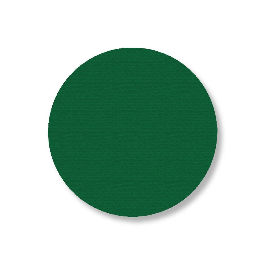 3.5" GREEN Solid Floor Tape DOT - Stand. Size - Pack of 100