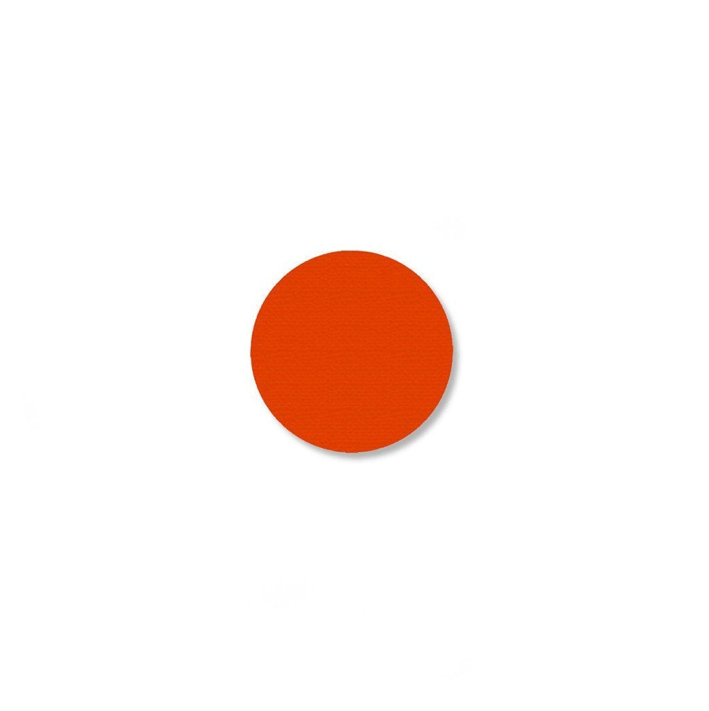 3/4"" ORANGE Solid DOT - Pack of 200