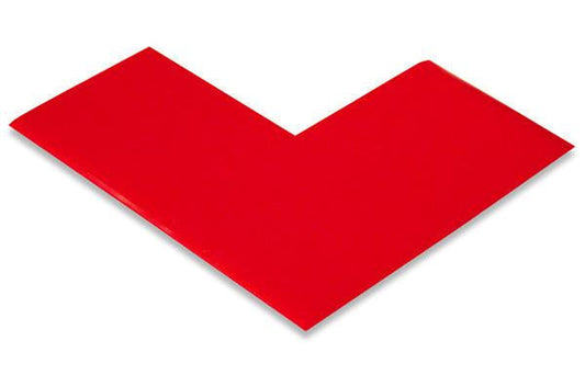 3" Wide Solid RED Angle - Pack of 25