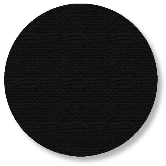 5.7" BLACK Solid Floor Tape DOT - Pack of 50