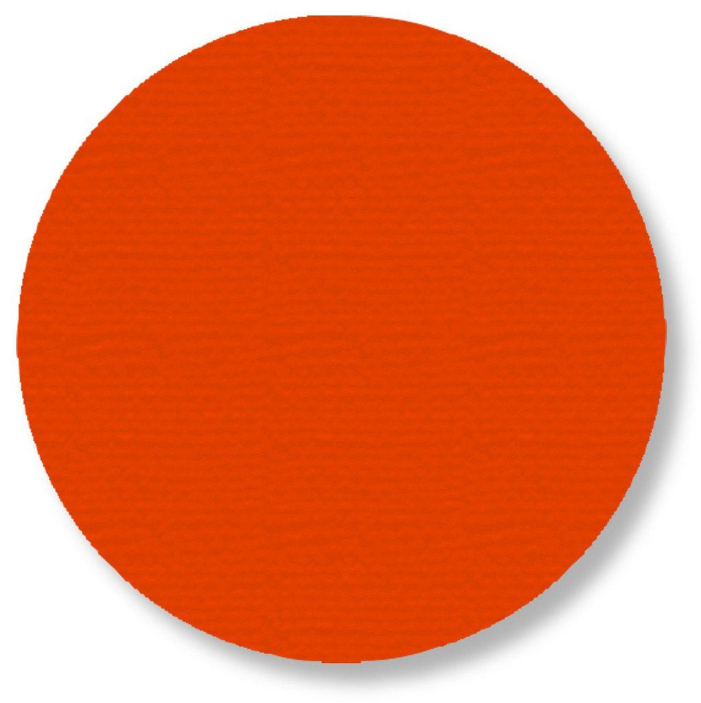 5.7" ORANGE Solid Floor Tape DOT - Pack of 50