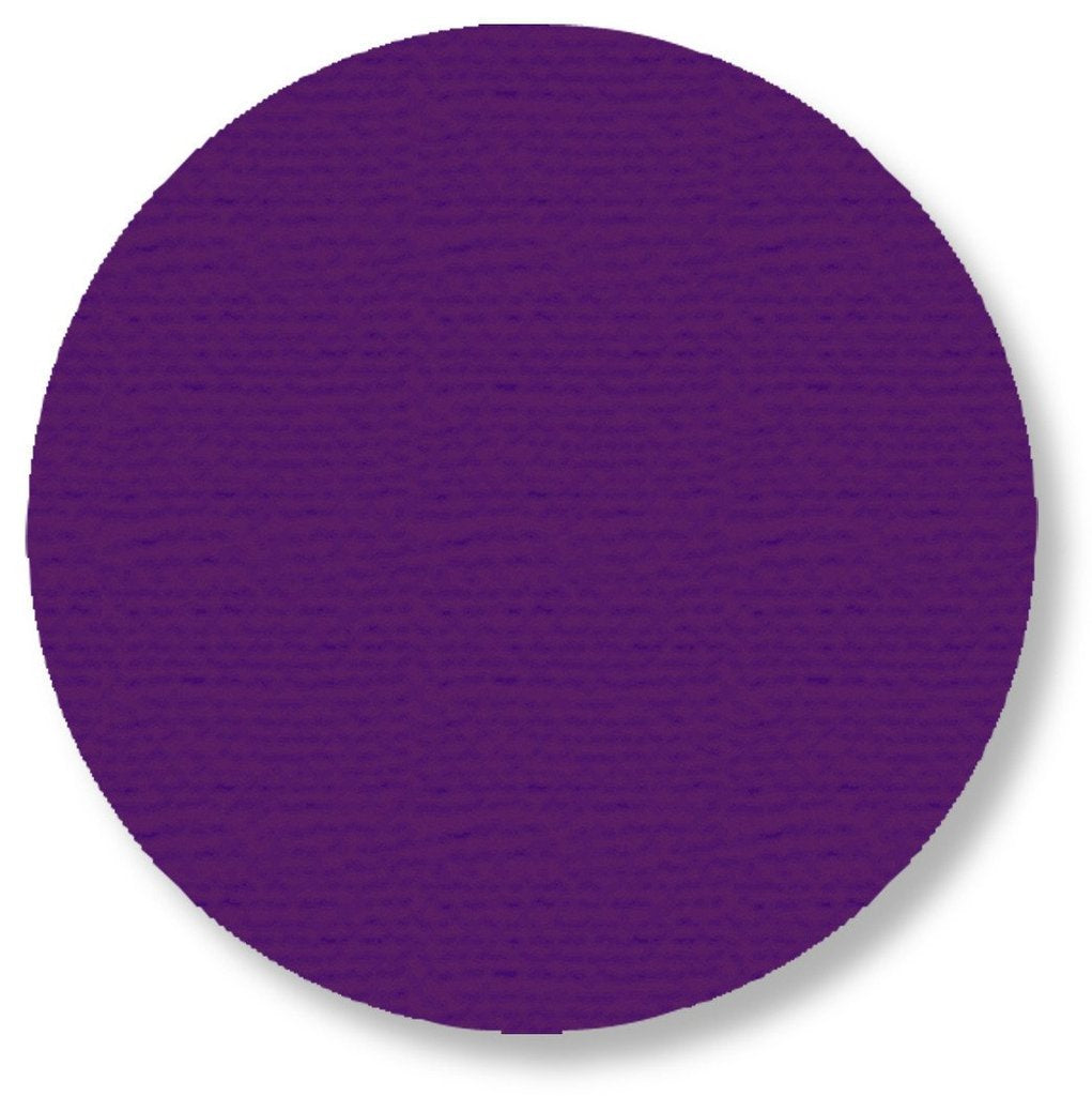 5.7" PURPLE Solid Floor Tape DOT - Pack of 50