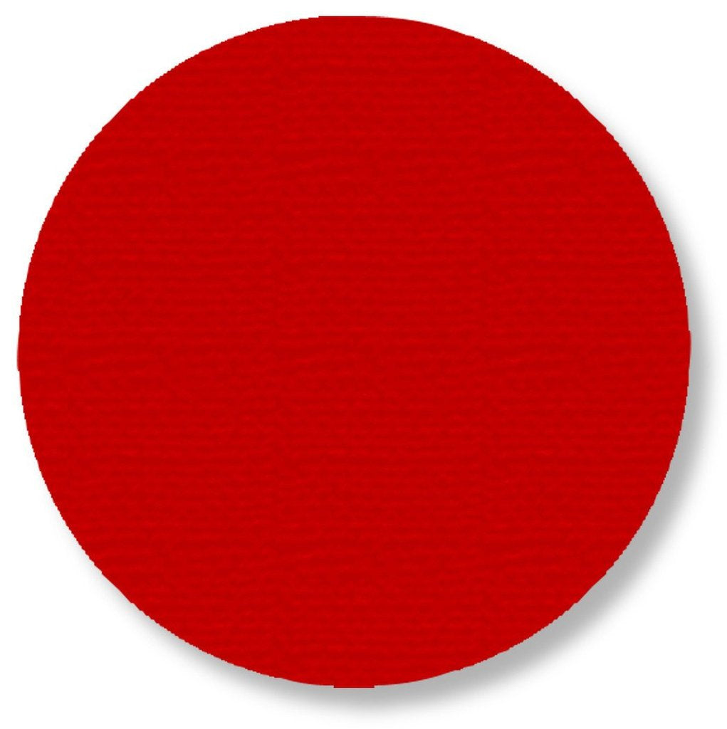 5.7" RED Solid Floor Tape DOT - Pack of 50