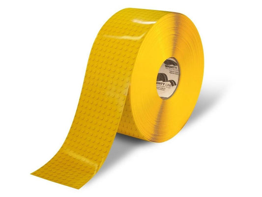 2"" Yellow Brick Safety Floor Tape - 100' Roll