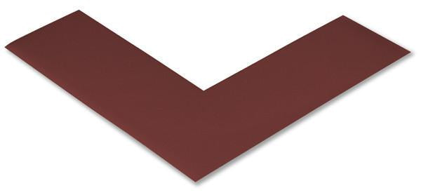 2" Wide Solid BROWN 5s Floor Tape Angle - Pack of 25