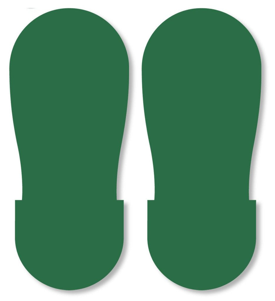 GREEN BIG Footprint - Pack of 50